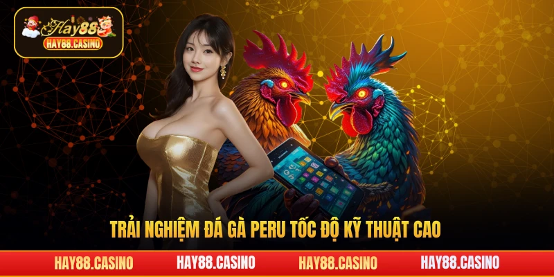 Trải nghiệm đá gà Peru tốc độ kỹ thuật cao